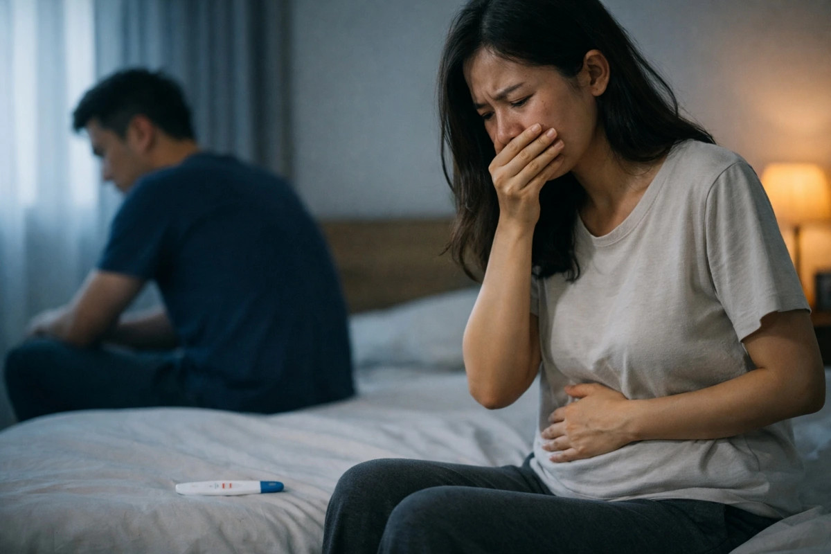 chet lang khi phat hien mang thai voi chong cu, toi co nen cho anh ay biet hinh anh 1