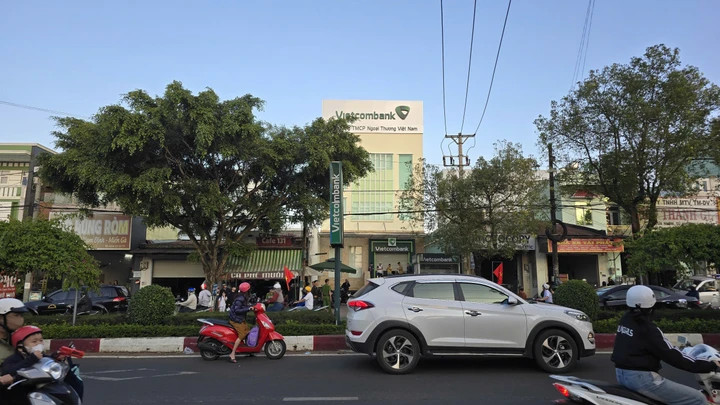 Hiện trường vụ việc.