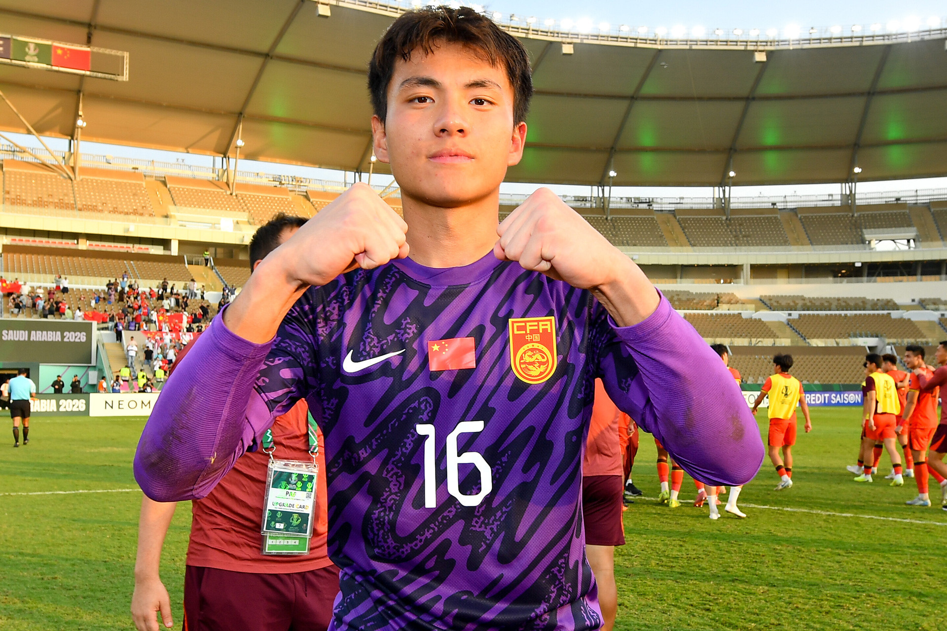 Li Hao U23 Uzbekistan U23 Trung Quoc.jpg