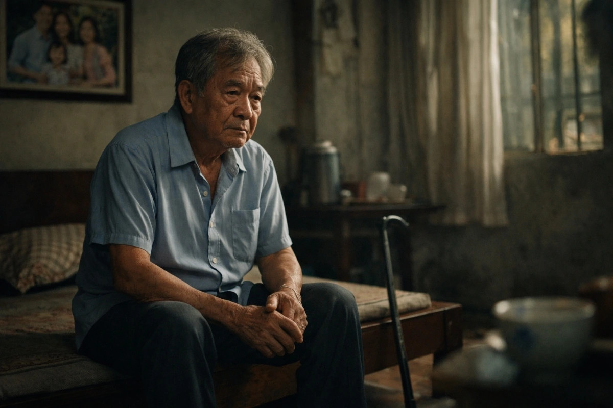 phan boi vo con, 70 tuoi toi phai tra gia song co doc giua con chau de hue hinh anh 1