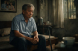 phan boi vo con, 70 tuoi toi phai tra gia song co doc giua con chau de hue hinh anh 1