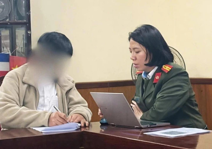 Ông H. làm việc tại cơ quan công an.