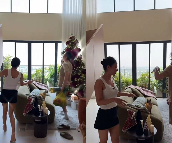 Văn Mai Hương và không gian sống sang trọng tại căn duplex hạng sang - Ảnh 5.