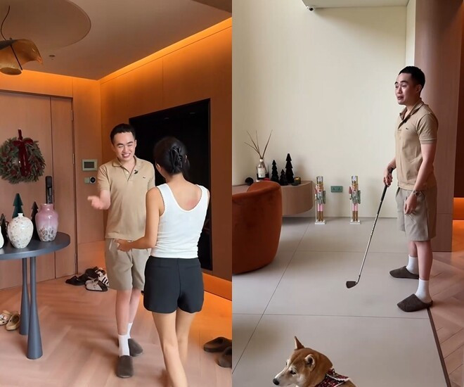 Văn Mai Hương và không gian sống sang trọng tại căn duplex hạng sang - Ảnh 9.