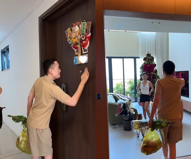 Văn Mai Hương và không gian sống sang trọng tại căn duplex hạng sang - Ảnh 4.