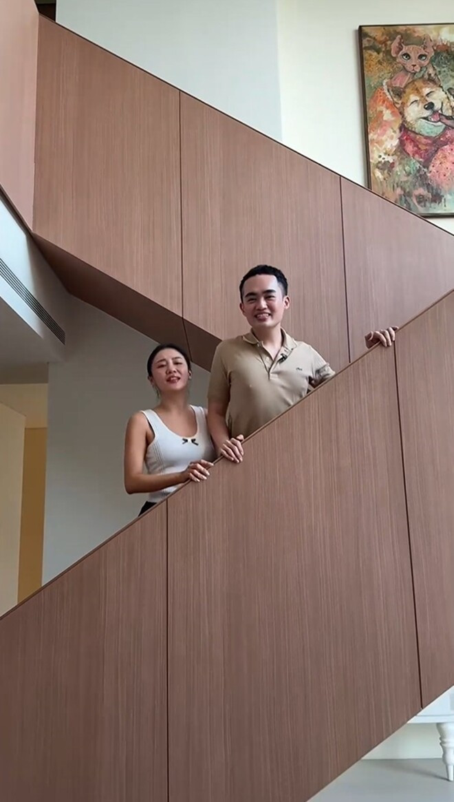 Văn Mai Hương và không gian sống sang trọng tại căn duplex hạng sang - Ảnh 14.