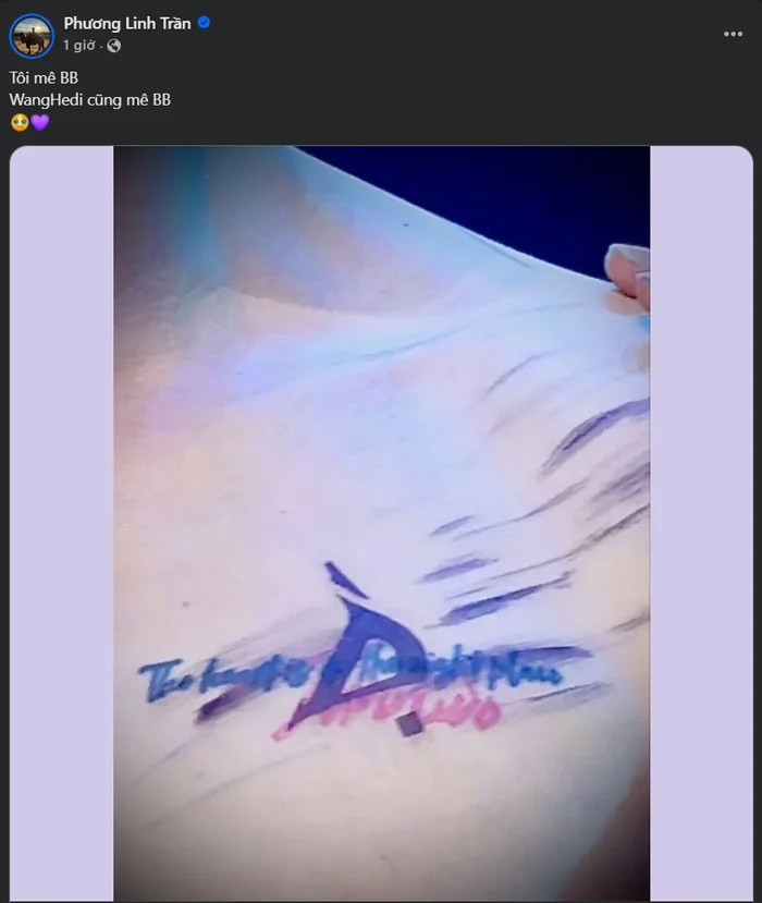 Ca sĩ Phương Linh bất ngờ