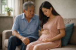 hoang mang khi ban gai kem gan 40 tuoi mang thai sau 3 thang vo mat hinh anh 1