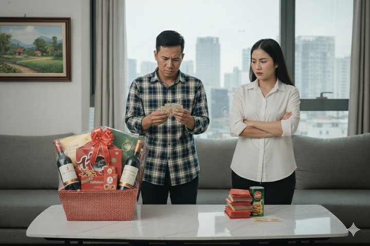 Vợ đòi biếu Tết nhà ngoại nhiều hơn 'vì ông bà nội ở quê tiêu gì đến tiền'插图 Vì nhà ngoại ở thành phố trung tâm tỉnh, nên vợ tôi lúc nào cũng đòi phải biếu bố mẹ vợ nhiều quà, tiền hơn. (Ảnh minh họa: AI)