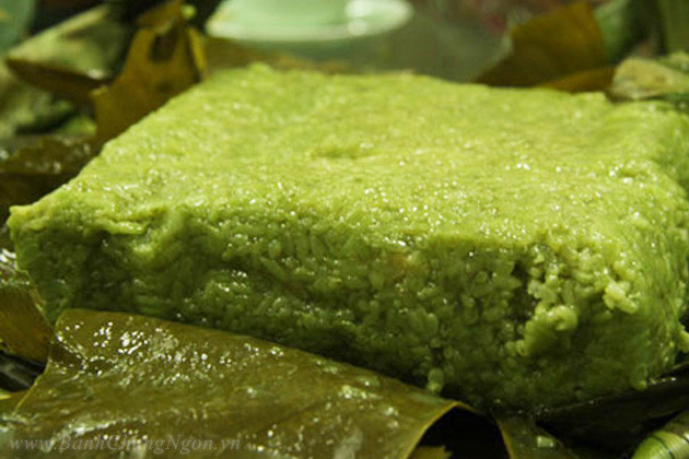 Cách làm bánh chưng cốm dẻo thơm, hấp dẫn độc đáo đón Tết - Ảnh 5.