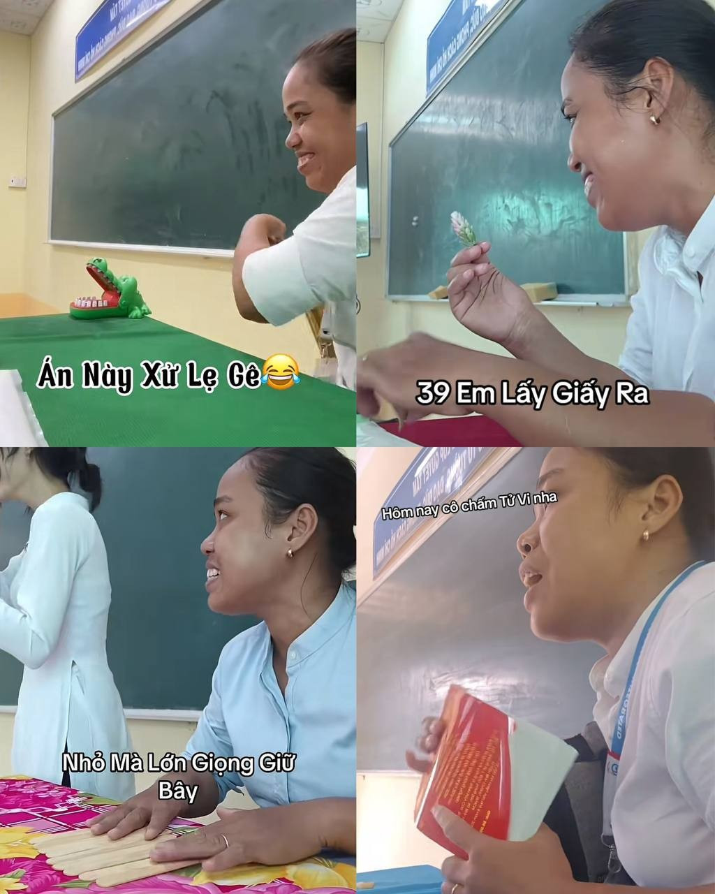 Cô giáo gây sốt bởi cách kiểm tra bài độc lạ, mỗi lần đến lớp là một cú ‘bẻ lái’插图 photo-6312207865095065435-y.jpg