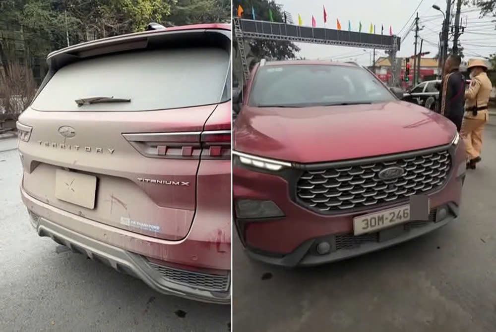 Cục CSGT nói về vụ tài xế để bùn che biển số bị phạt 23 triệu đồng插图1 Cục CSGT phạt tài xế 23 triệu đồng vì bùn che biển số ô tô - Ảnh 2.