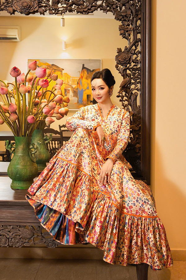 Tuổi U60, một hoa hậu Việt tích cực giảm cân để đón Tết 'ăn bánh chưng' - Ảnh 6.