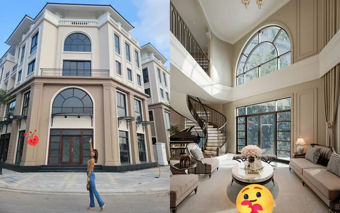 Hé lộ bên trong căn biệt thự thông tầng sang chảnh của