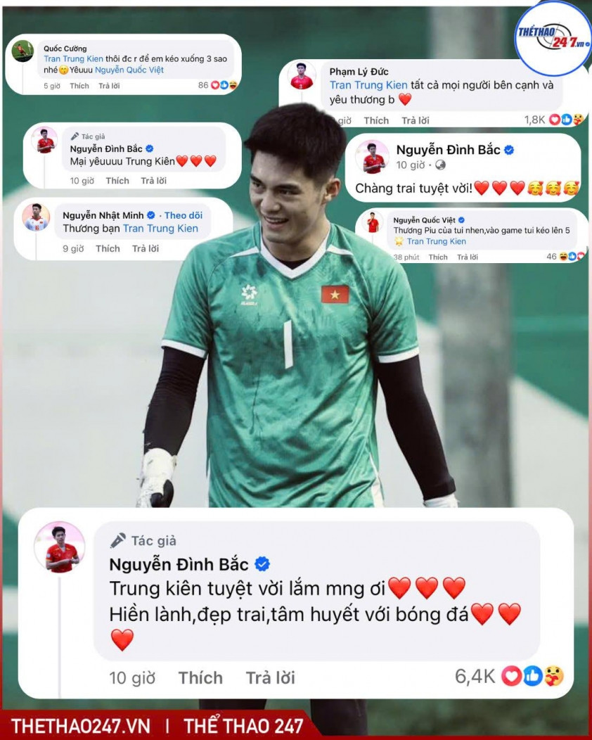 Thủ môn Trung Kiên khiến người hâm mộ lo lắng - Ảnh 3.