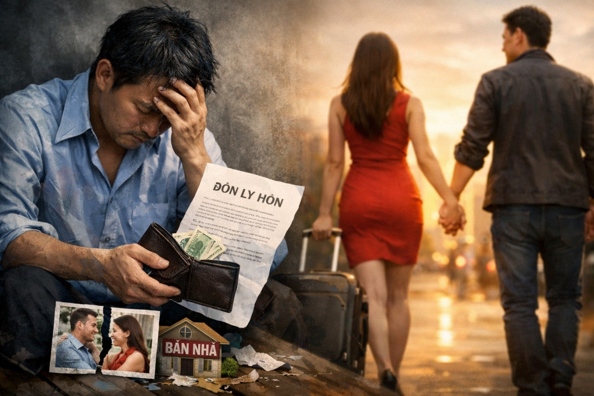 vua trang tay sau ly hon vo, toi bi ban gai lam chuyen phu phang hinh anh 1