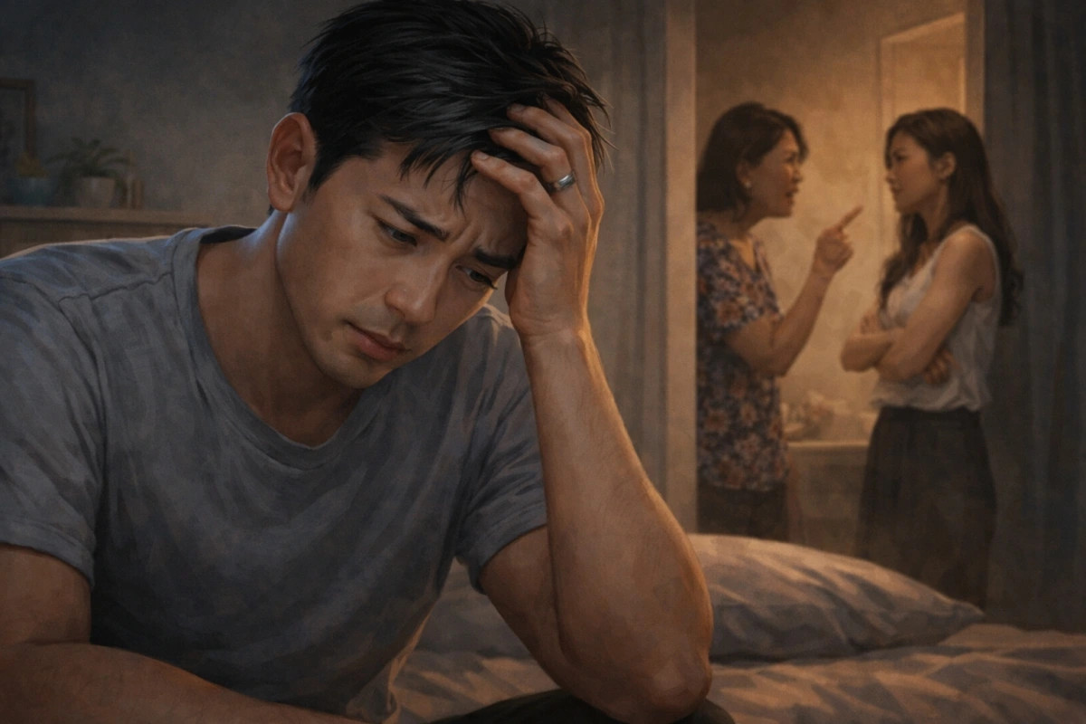 moi cuoi 2 thang, toi met moi khi vo mau thuan voi me, muon don ra o rieng hinh anh 1