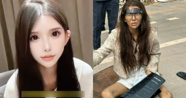 Một nữ cư dân mạng đến từ Trung Quốc đại lục đã sang Campuchia và trở thành một phụ nữ trung niên có vấn đề về tâm thần.