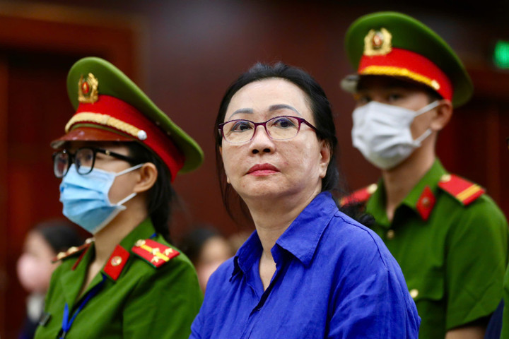 Bị cáo Trương Mỹ Lan.