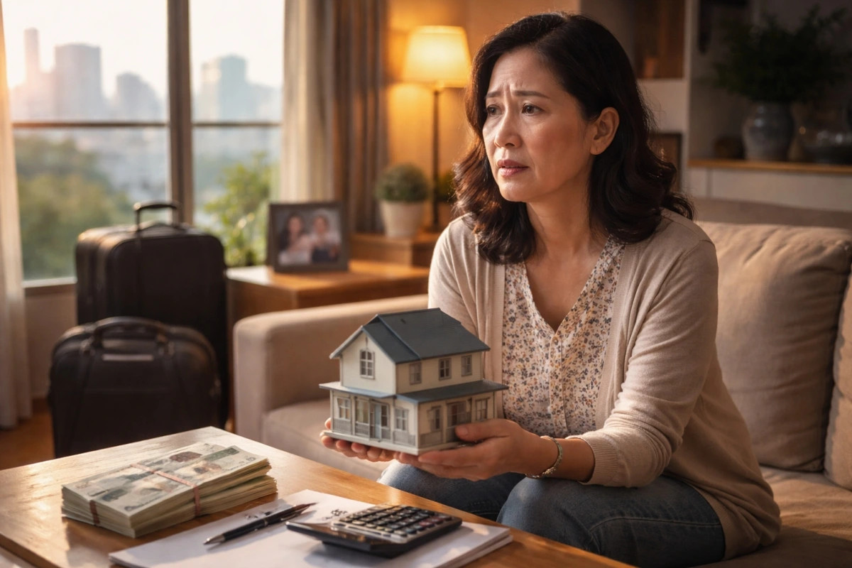 Tôi trăn trở việc bán nhà 15 tỷ theo con ra nước ngoài hay cô đơn lúc tuổi già插图 toi tran tro viec ban nha 15 ty theo con ra nuoc ngoai hay co don luc tuoi gia hinh anh 1