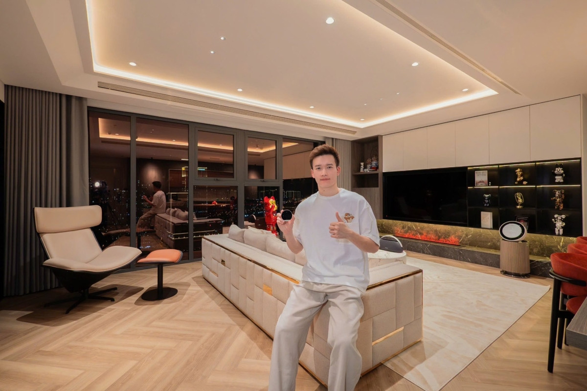 Khám phá căn hộ thông minh của Tiền vệ Hoàng Đức tại Hà Nội - Ảnh 3.