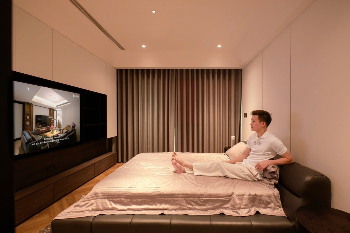 Khám phá căn hộ thông minh của Tiền vệ Hoàng Đức tại Hà Nội - Ảnh 7.