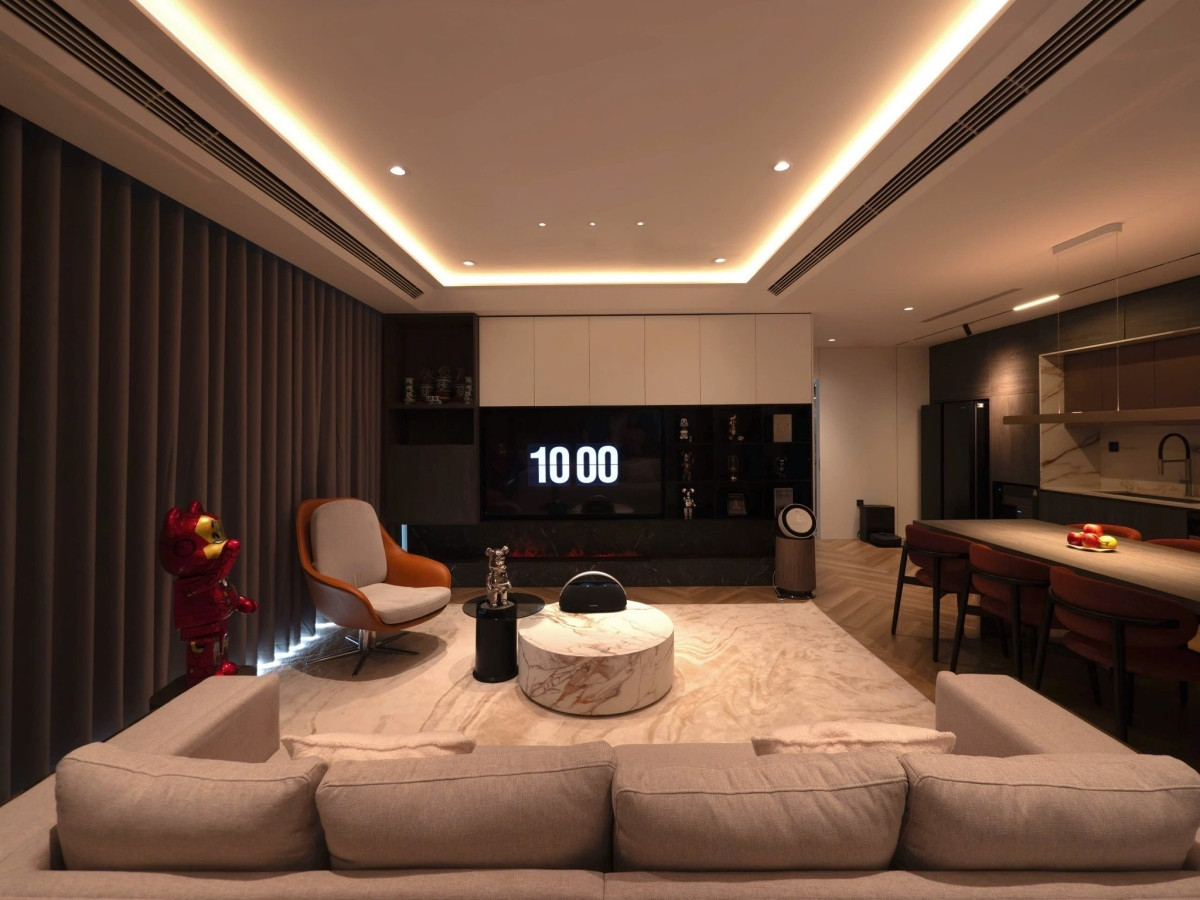 Khám phá căn hộ thông minh của Tiền vệ Hoàng Đức tại Hà Nội - Ảnh 4.