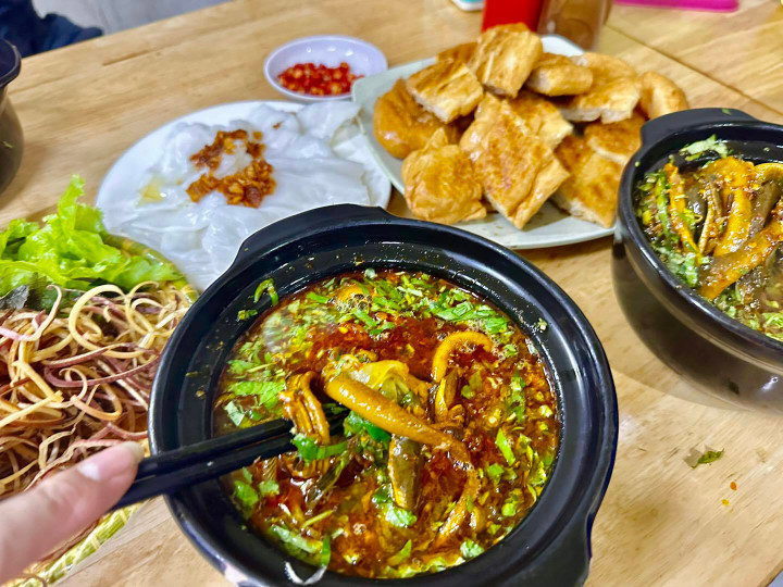 Cách làm súp lươn Nghệ An, cháo lươn Nghệ An tại nhà - Ảnh 4.