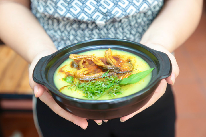 Cách làm súp lươn Nghệ An, cháo lươn Nghệ An tại nhà - Ảnh 2.