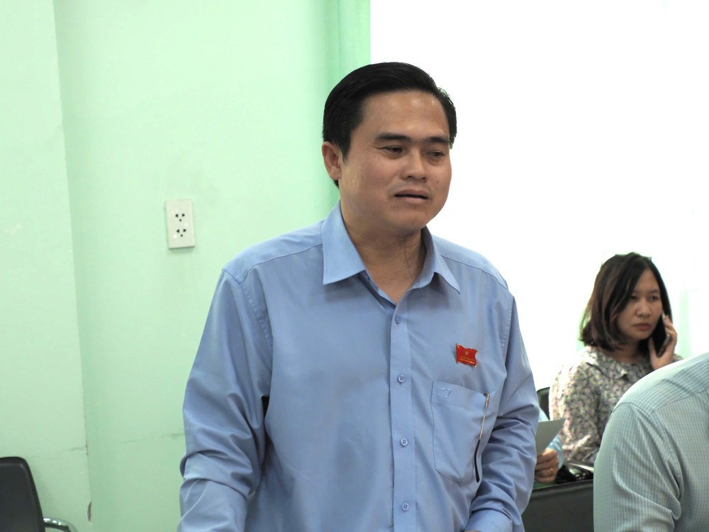 Trưởng Ban Văn hóa - Xã hội, HĐND TPHCM Cao Thanh Bình phát biểu tại buổi làm việc