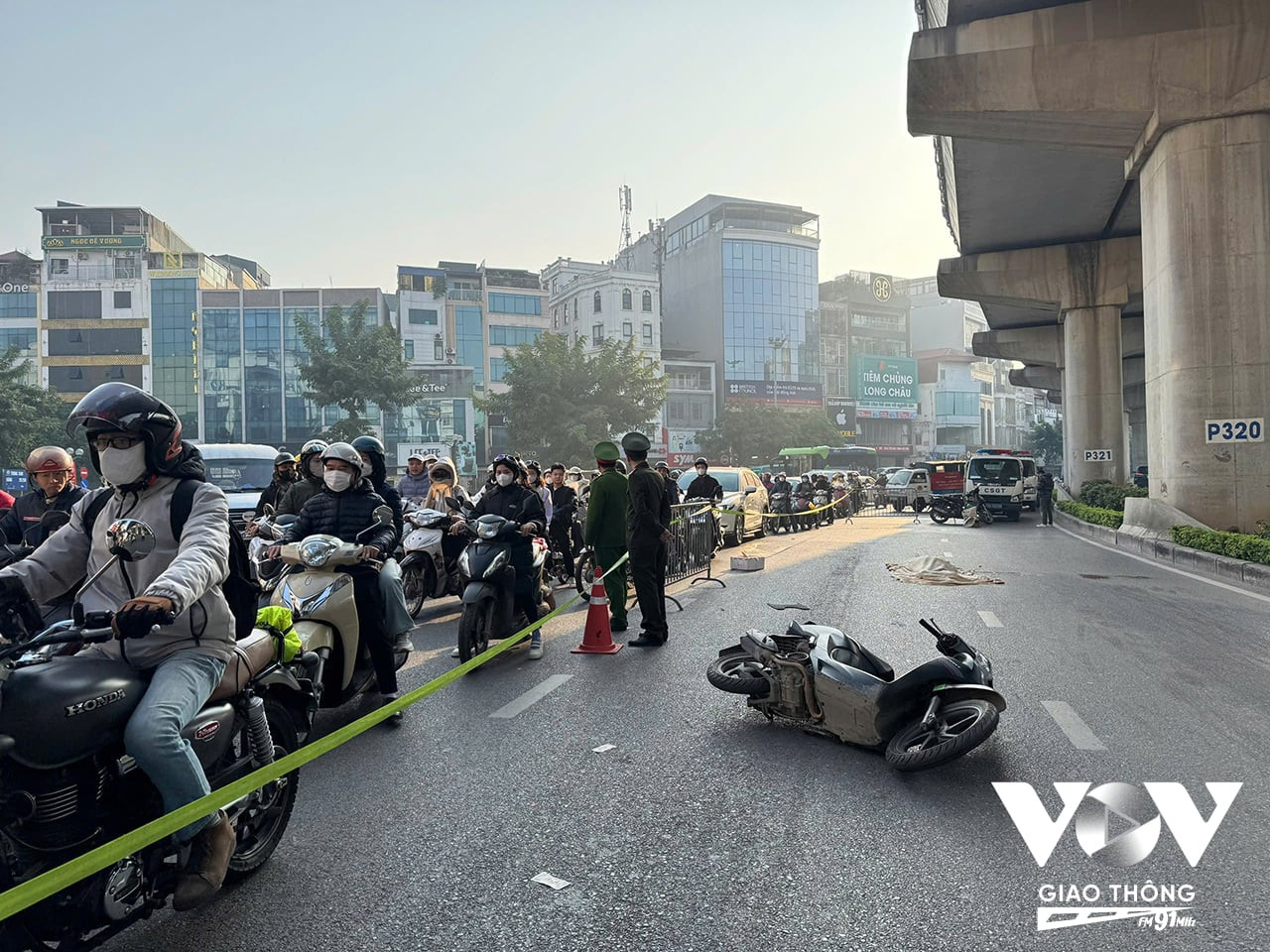 Hiện trường tai nạn