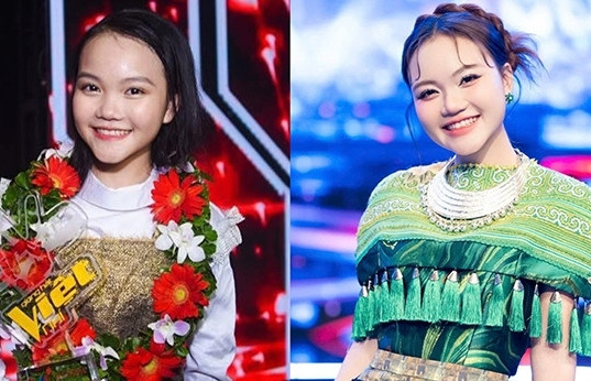 Thí sinh cao nhất cuộc thi &amp;apos;Giọng hát Việt nhí&amp;apos; giờ ra sao?插图2