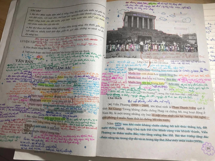 Trang sách cũ ngập tràn chữ làm dân mạng xúc động nhớ thời học sinh - 5