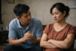 chong bo di 10 nam theo nguoi khac nay xin quay ve, toi co nen cho co hoi hinh anh 1