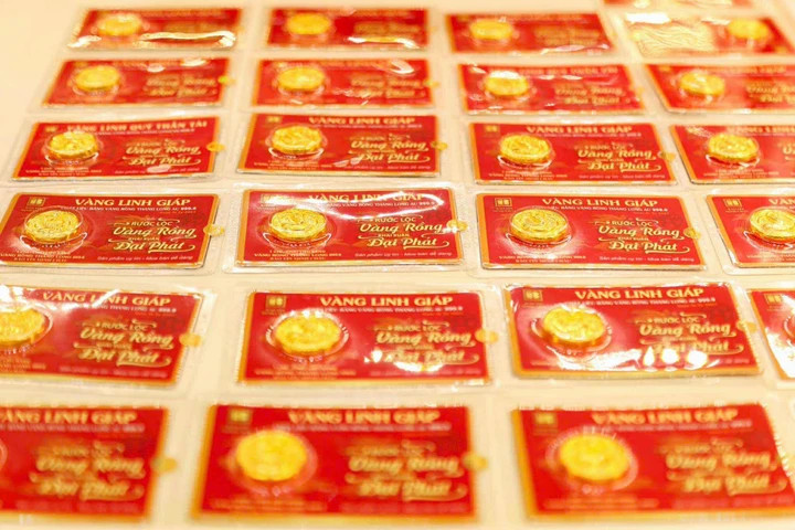 Giá vàng hôm nay hồi phục nhẹ. (Ảnh: Minh Đức).