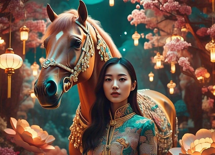 Năm 2026, người tuổi Ngọ sẽ gặp nhiều thử thách. Ảnh: XHS