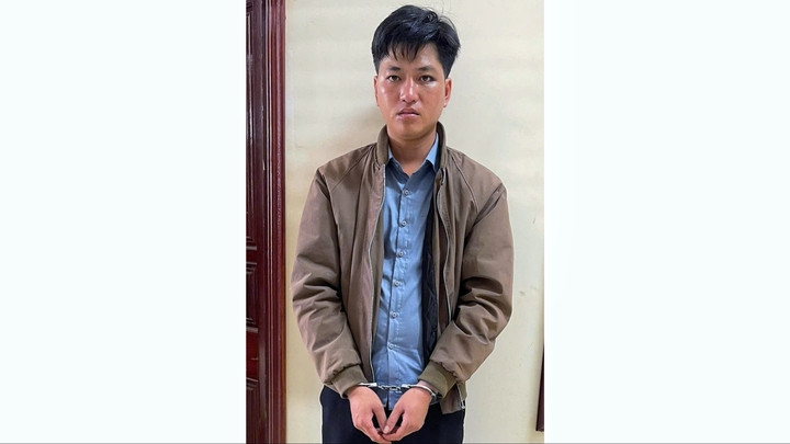 Phạm Minh Phúc tại Cơ quan CSĐT Công an tỉnh Gia Lai (Ảnh: Công an tỉnh Gia Lai)