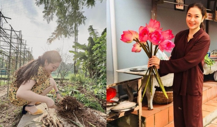 Nguyễn Thị Huyền chọn cuộc sống kín tiếng.