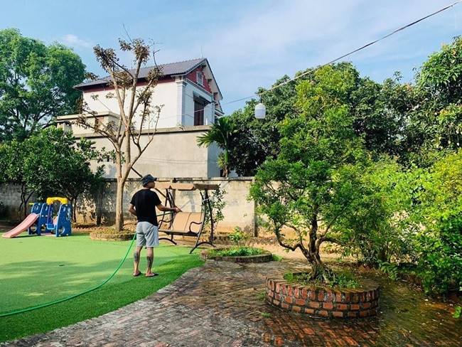 “Soái ca” nổi bật của màn ảnh Việt sở hữu biệt thự 3 mặt tiền Hà Nội, cùng 1 nhà vườn rộng 1.300m2 - Ảnh 10.