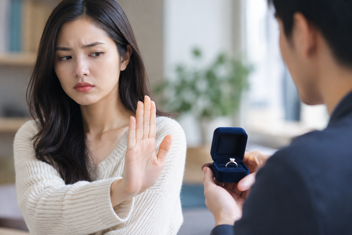 Đến tuổi lấy chồng nhưng nhiều cô gái chưa dám bước vào hôn nhân (Ảnh minh họa: AI)
