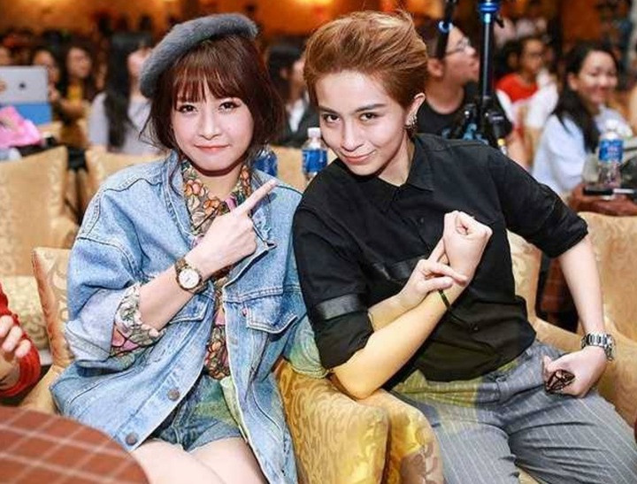 Chi Pu và Gil Lê từng là đôi bạn thân được chú ý trong showbiz Việt.