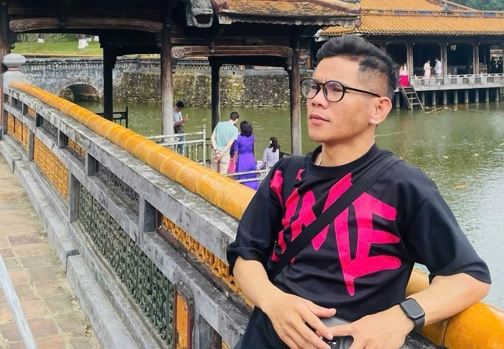 Hoàng Khánh sau ghép thận. (Ảnh: NVCC)