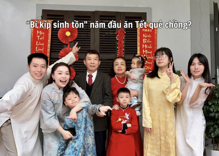 “Bí kíp sinh tồn” năm đầu ăn Tết quê chồng của beauty blogger Trinh Phạm gây chú ý. (Ảnh: Trinh Phạm)