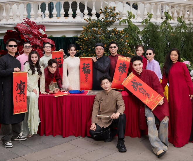 MC Mai Ngọc đón Tết 2026 tại biệt thự nhà chồng hạnh phúc viên mãn - Ảnh 2.