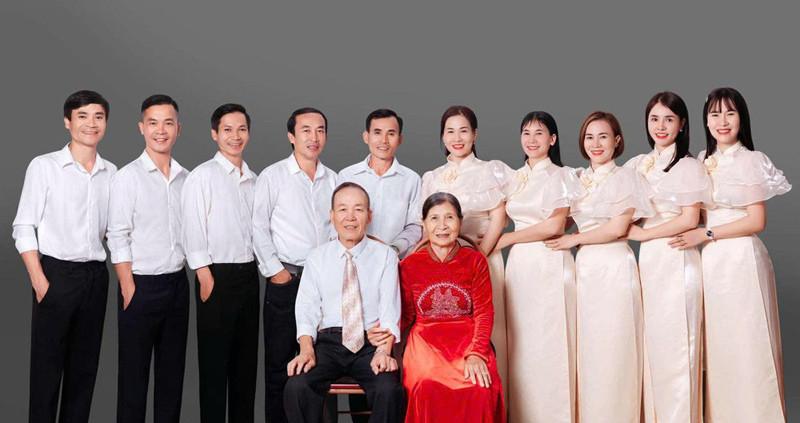 Tết rộn tiếng cười trong gia đình 10 con ở Thanh Hoá插图 anh 1.jpg