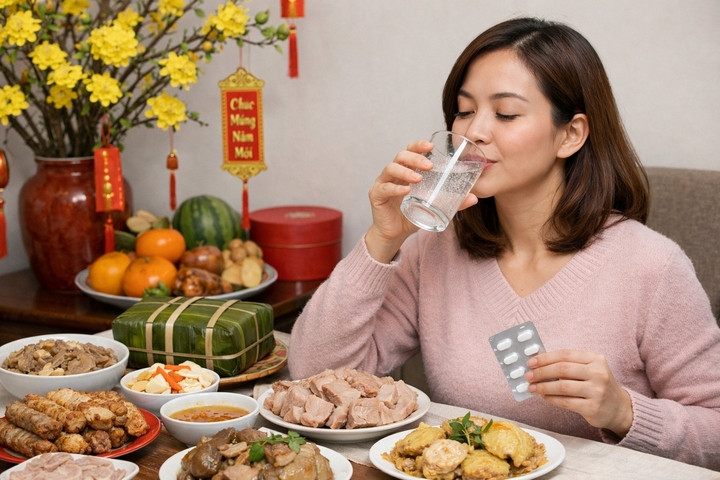 Sau vài ngày ăn uống quá tải dịp Tết, không ít người tự uống men tiêu hóa như thói quen.