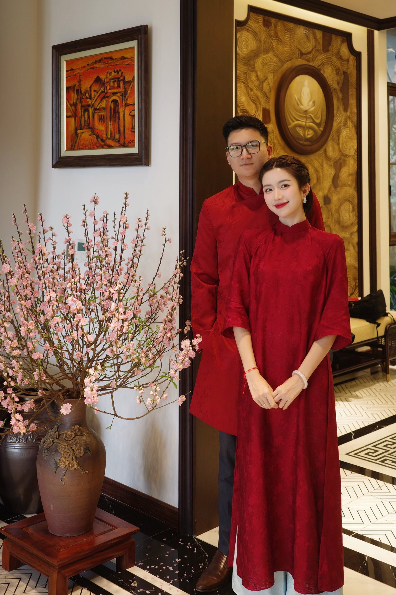 Ngọc Huyền khoe ảnh gia đình bên mẹ chồng và em gái Chí Trung - Ảnh 8.