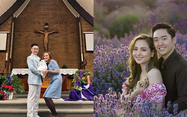 Hoa hậu Diễm Hương khiến khán giả kinh ngạc vì sắc vóc sau 2 tuần sinh con