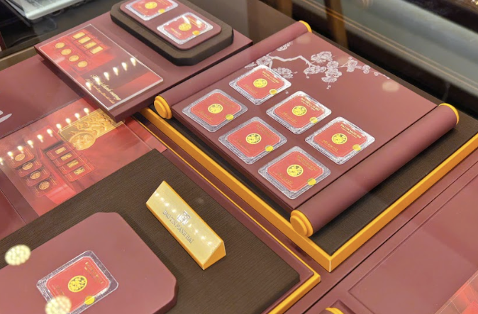 Giá vàng miếng SJC tăng mạnh Sáng 21 - 2 , ảnh hưởng từ thị trường quốc tế - Ảnh 2.