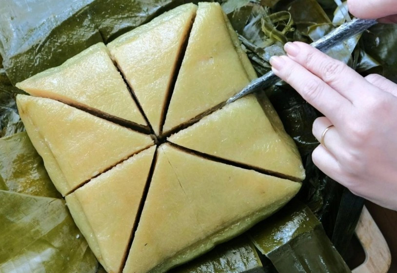 3 dấu hiệu bánh chưng sau Tết đã hỏng, ăn vào dễ ngộ độc dù chưa mốc - Ảnh 1.